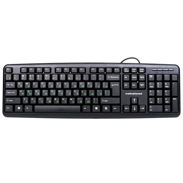 Клавиатура Nakatomi KN-02U Black